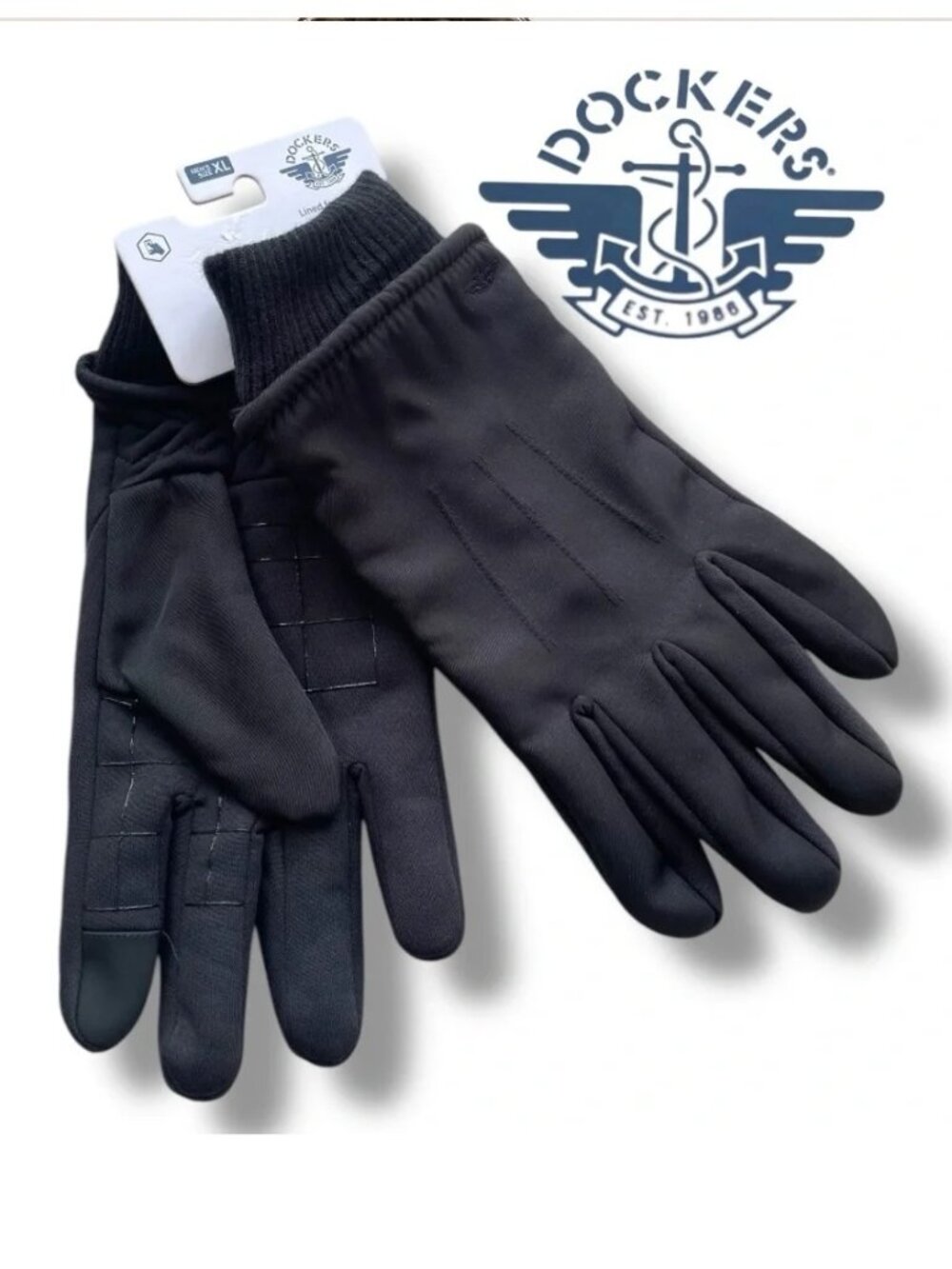 Mens  Touchscreen Gloves Size XL DOCKERS